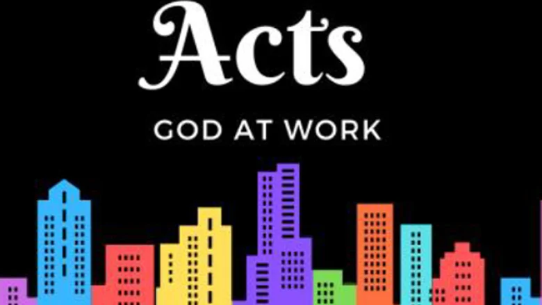 Acts – God at Work series artwork Acts - God at Work