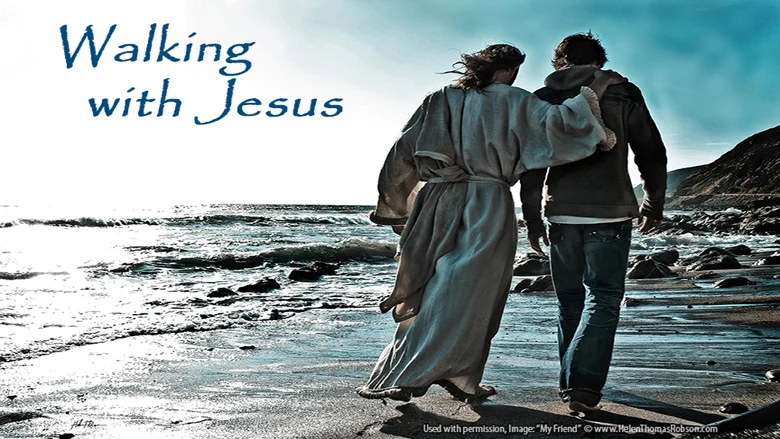 Walking with Jesus series artwork Walking with Jesus